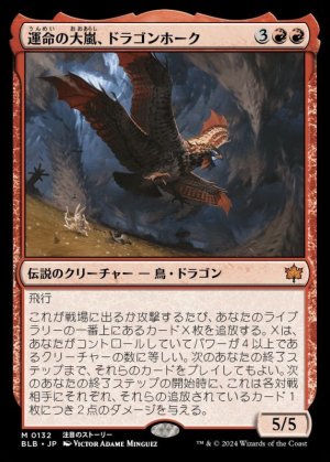 画像1: 運命の大嵐、ドラゴンホーク/Dragonhawk, Fate's Tempest