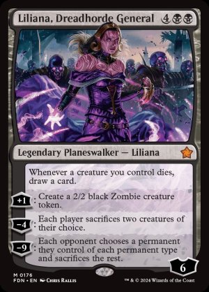 画像2: 戦慄衆の将軍、リリアナ/Liliana, Dreadhorde General