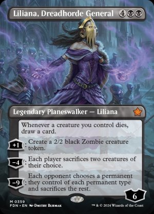 画像2: 戦慄衆の将軍、リリアナ/Liliana, Dreadhorde General