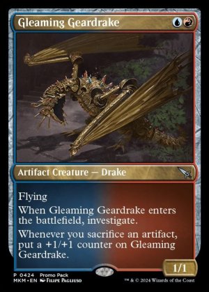 画像2: 煌く機械ドレイク/Gleaming Geardrake