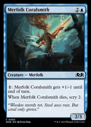 画像2: マーフォークの珊瑚鍛冶/Merfolk Coralsmith