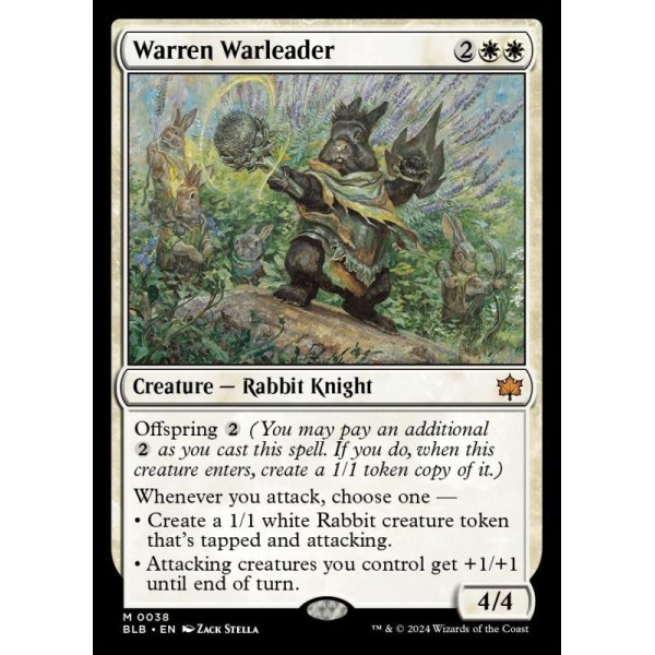 画像2: 巣穴の戦導者/Warren Warleader (2)