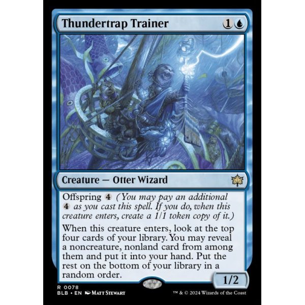 画像2: 稲妻罠の教練者/Thundertrap Trainer (2)