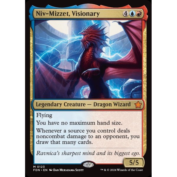 画像2: 先見者、ニヴ＝ミゼット/Niv-Mizzet, Visionary (2)