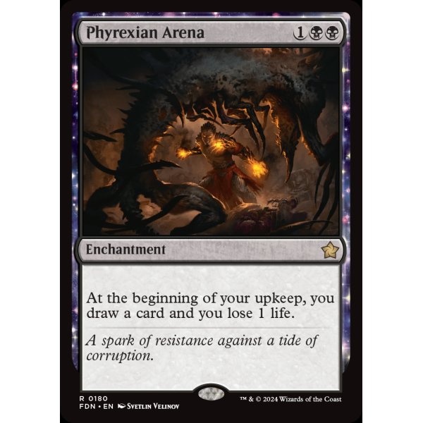 画像2: ファイレクシアの闘技場/Phyrexian Arena (2)