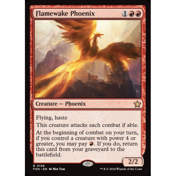 画像2: 炎跡のフェニックス/Flamewake Phoenix (2)