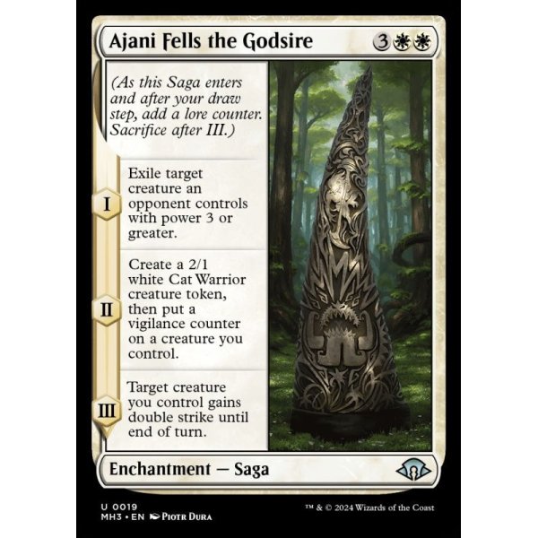 画像2: アジャニ、神祖を倒す/Ajani Fells the Godsire (2)