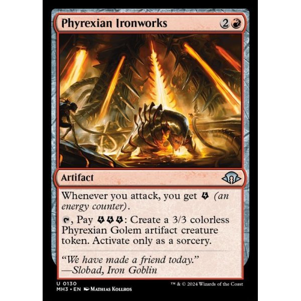 画像2: ファイレクシアの鉄工所/Phyrexian Ironworks (2)