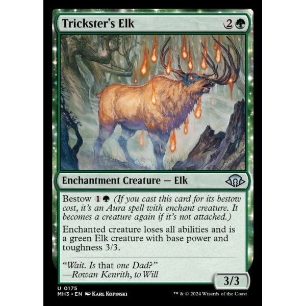 画像2: トリックスターの大鹿/Trickster's Elk (2)