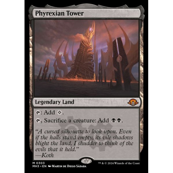 画像2: ファイレクシアの塔/Phyrexian Tower (2)