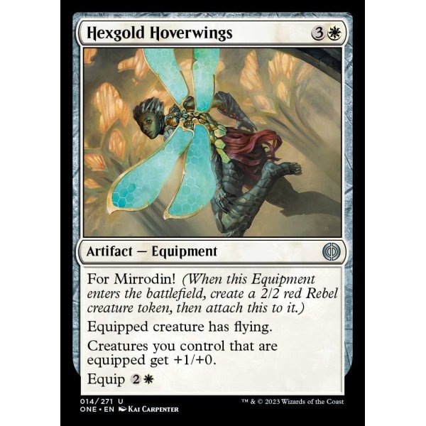 画像2: 呪い金の浮遊翼/Hexgold Hoverwings (2)