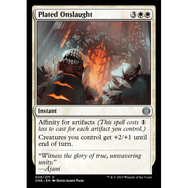 画像2: 板金鎧の猛攻/Plated Onslaught (2)