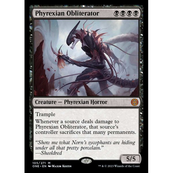 画像2: ファイレクシアの抹消者/Phyrexian Obliterator (2)