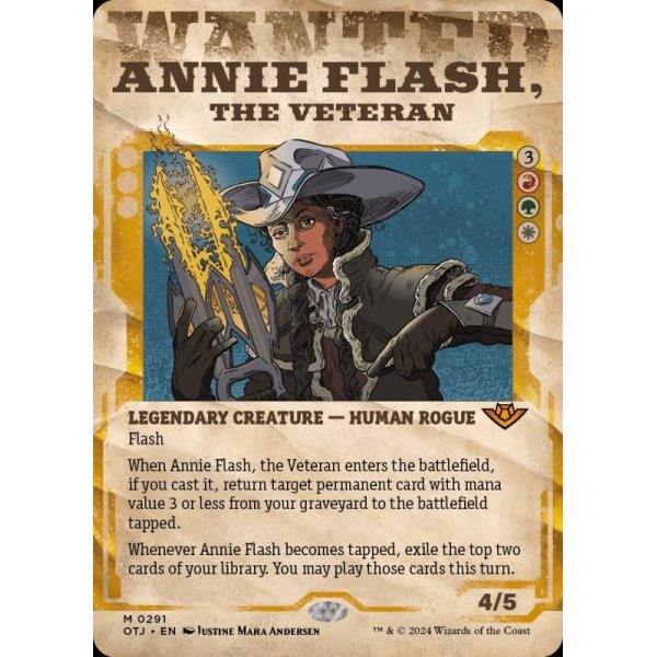 画像2: 百戦錬磨、アニー・フラッシュ/Annie Flash, the Veteran (2)