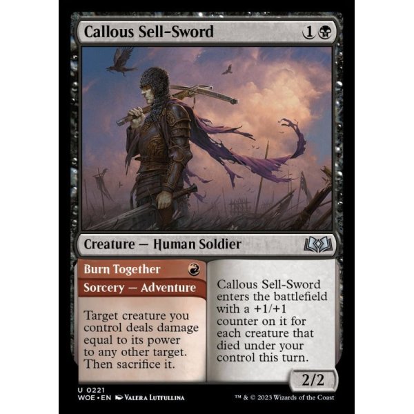 画像2: 無感情の売剣/Callous Sell-Sword (2)